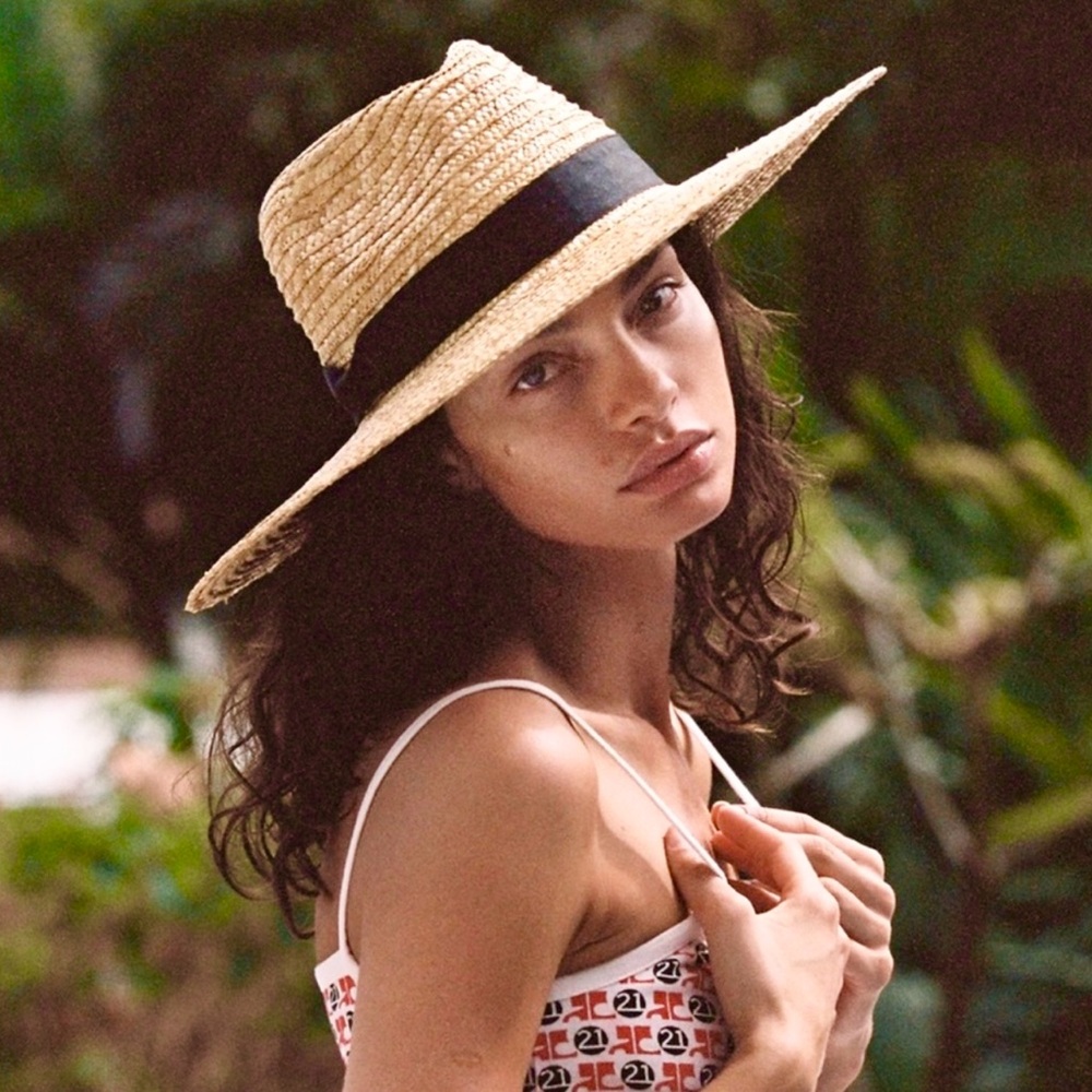 Lack of Colors Wide brim straw hat